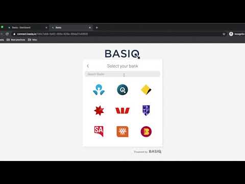 Using the Basiq Affordability Dashboard with digital data capture