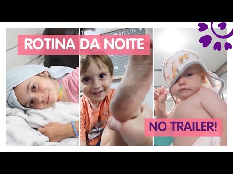 NIGHT ROUTINE IN THE MOTORHOME - THEY WERE VERY DIRTY - FLÁVIA CALINA