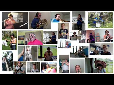 Laat de zon in je hart - Koninklijke harmonie Sint-Cecilia Elverdinge - Corona lockdown editie