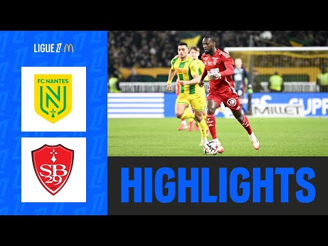 Ajorque et Lees-Melou INSPIRÉS, Brest DOMINE Nantes | 21ème journée - Ligue 1 McDonald's 24/25