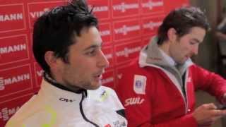 preview picture of video 'Press Conference Schonach Individual Gundersen 06.01.2013'