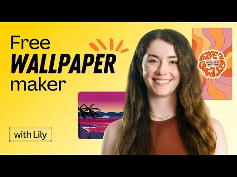 Create custom wallpapers and lock screens for mobile or desktop