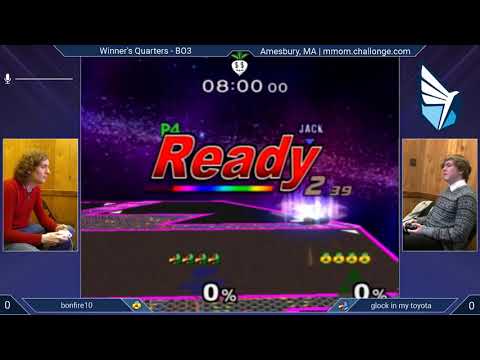 MMOM150 SSBM - bonfire10 (Sheik) vs. glock in my toyota (G&W, Falco) - Melee WQF