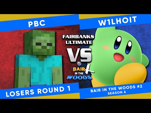 Bair in the Woods 2: PBC (Steve) vs SFA | W1lhoit (Kirby) - SSBU Losers Rd 1