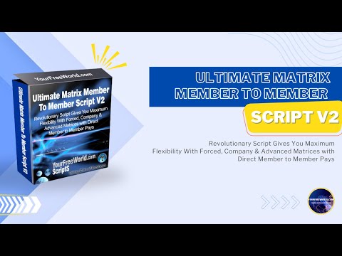 Ultimate Matrix Member To Member Script V2 video demo