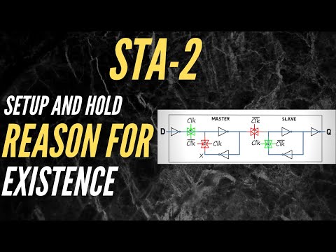 WHY SETUP AND HOLD TIMES EXIST? | STA-2 | Static Timing Analysis