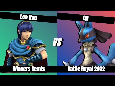 Wiimmfi BR Tournament 2022: Leo Itou (Marth) vs QD (Lucario) - WSF - Online