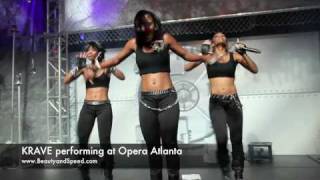 Hot new Female group KRAVE at Opera Atlanta