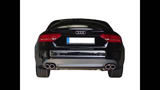 Video: Fox Edelstahl Duplex Sportauspuff-Komplettanlage ab Kat. Audi A5 B8 Coupe 2.0l TFSI