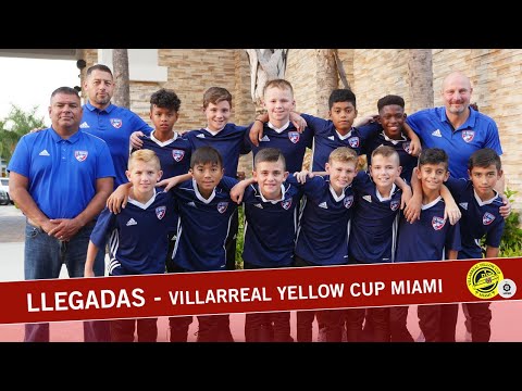 Llegada a Miami de los primeros equipos - Villarreal Yellow Cup Miami | 2019