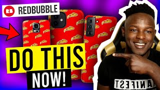 How to Sell Phone Cases on Redbubble FAST & EASY! (Redbubble tips & tricks)