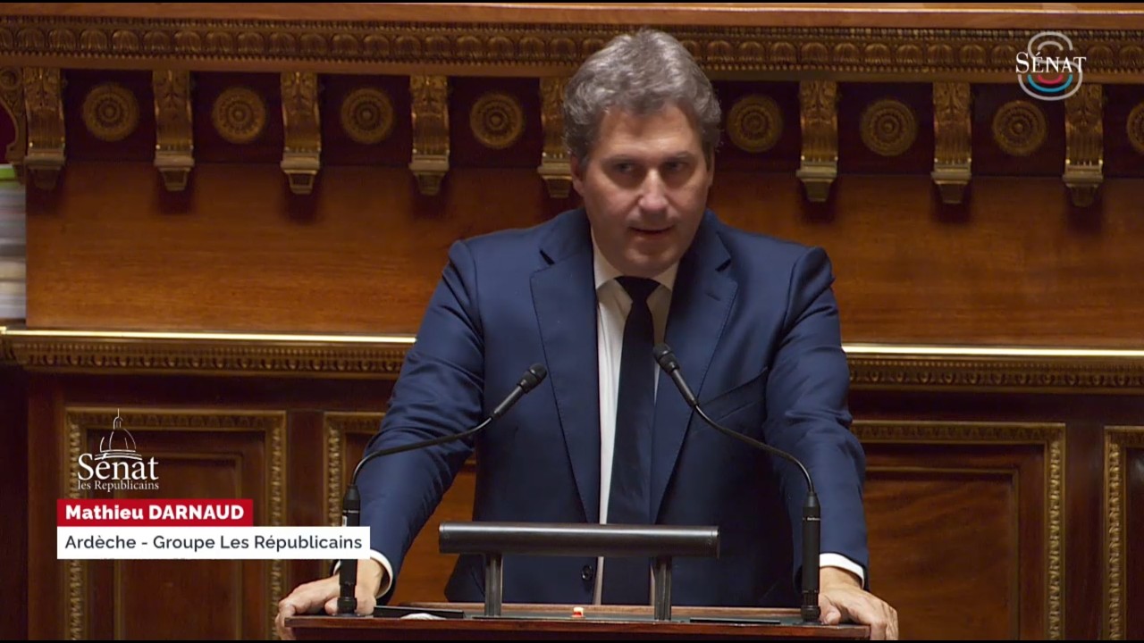 Gestion des compétences « eau et assainissement » : Mathieu DARNAUD prend la parole