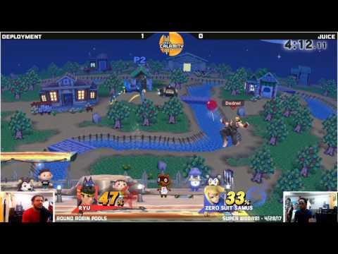 WBB #81 | Deployment (Ryu) vs Juice (Zero Suit Samus) - RR Pools - Smash 4 Singles