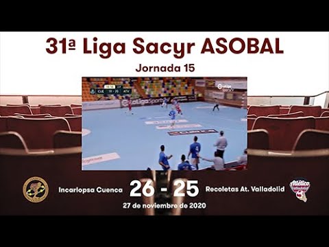 31ª Liga Sacyr ASOBAL J15: Incorlapsa Cuenca - Recoletas At. Valladolid 26-25
