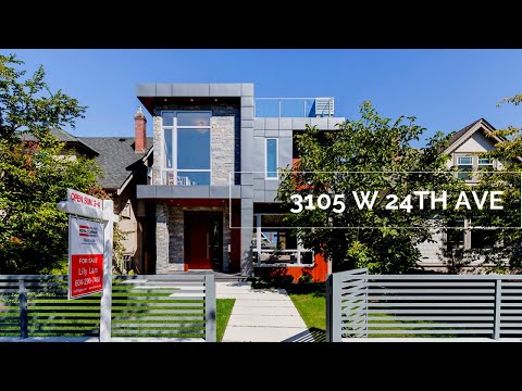 Brand New Custom Home w/ Panoramic Views in Dunbar, Vancouver | 3105 W 24th Ave.