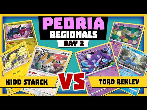 Kidd Starck (RegiBox) vs Tord Reklev (Lost Zone) | Pokemon TCG 2022 Peoria Regionals Day 2