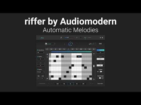 Automatic Melodies with Riffer by AudioModern