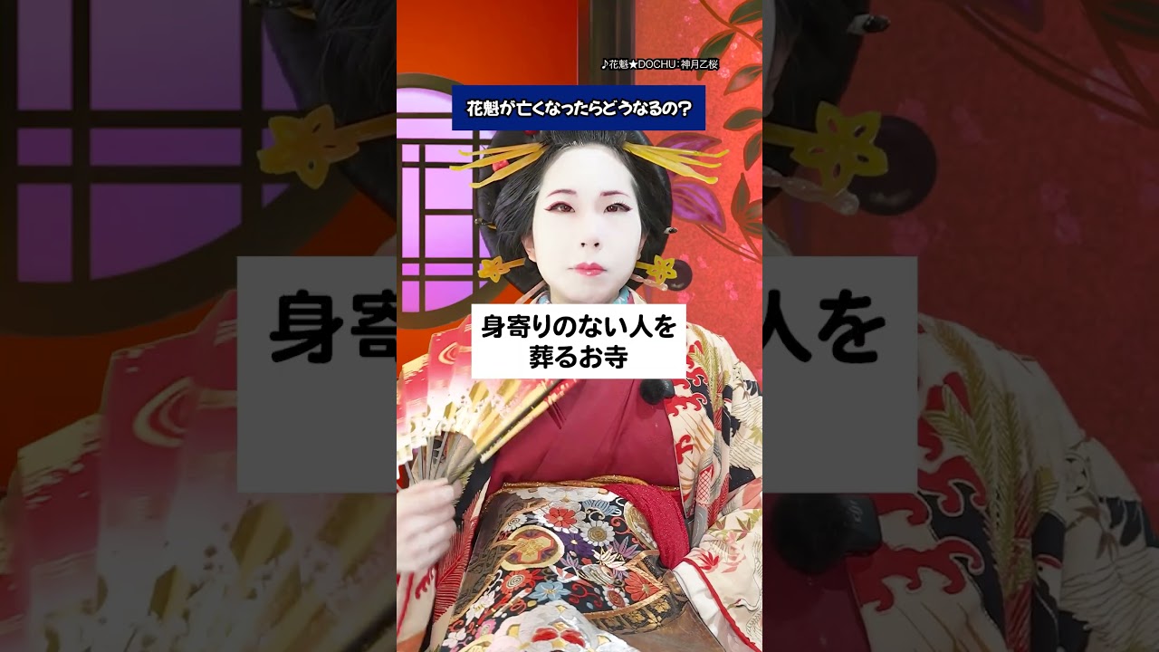 【質問】花魁が亡くなったらどうなるの？　#江戸 #江戸時代 #吉原