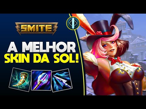 A melhor skin dela! SOL/SUNNA - ⚡ Smite BR Conquista