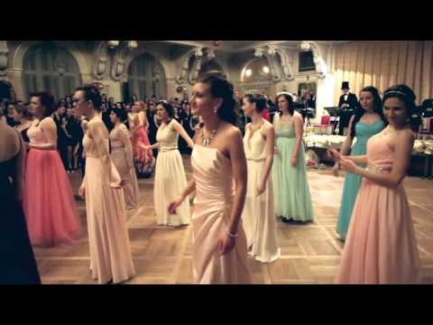 Maturitní ples GJR 2016 - nástup třídy 4.A