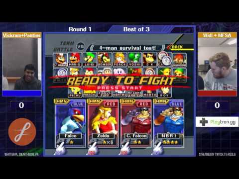 Event Match 15: Vickram/Panties (Blue) vs Widl/MFSA (Red) - Winners Round 1