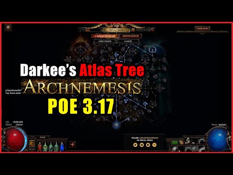 ⚡ POE 3.17 ⚡ Lightee7 - Darkee's Atlas Tree