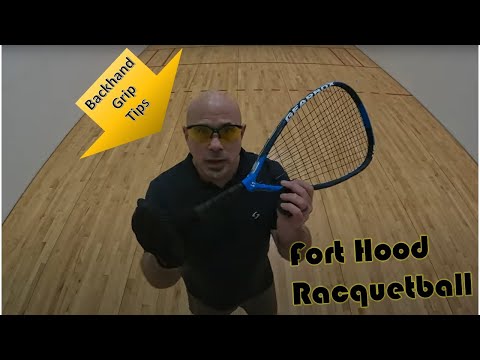 Racquetball - Backhand Tutorial 02 28 23
