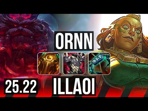 ORNN vs ILLAOI (TOP) | 6/3/11 | EUW Master | 25.22