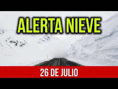 26 07 ☔☔❄️❄️❄️💨💨💨 Clima Cordillera Neuquén (Arg), Maule, Biobío, Araucanía(Chile)Patagonia