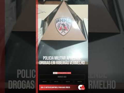 Policia Militar apreende drogas em Ribeirão Vermelho #Shorts