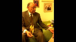 Bishop Earl Jerome Wright In His Last Days On Earth Visiting Mother Porter.