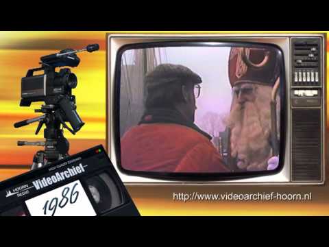 1986 Hoorn: Sint Nicolaas vertrek