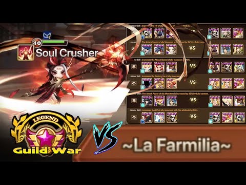 Time for a Legend Guild War vs La Farmilia!! - Summoners War