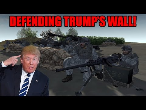 DEFENDING TRUMP'S WALL ~ Red Rising Mod - Men of War: Assault Squad 2