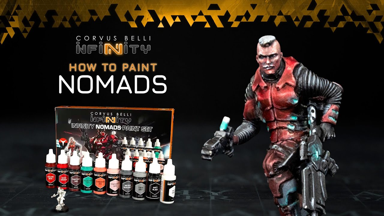 How to Paint Infinity Nomads | Infinity Paint Set