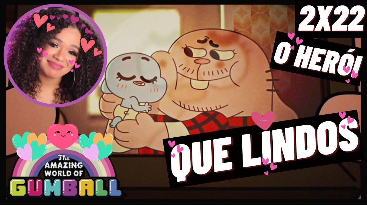 (O HERÓI) O INCRÍVEL MUNDO DE GUMBALL 2x22 | @nathaliacamargofs