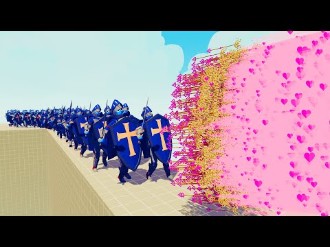 100x KNIGHT vs EVERY GOD | TABS ⚔️ Totally Accurate Battle Simulator ⚔️