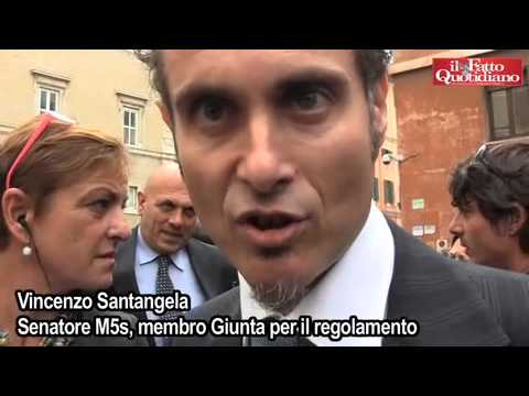 Decadenza Berlusconi, attivisti di Avaaz nudi contro il voto segreto in Senato