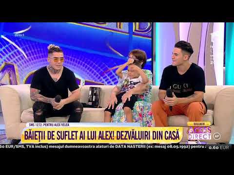 Mario, Lino şi Rashid, băieții de suflet ai lui Alex Velea