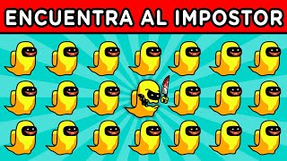 ENCUENTRA EL IMPOSTOR DE AMONG US | NIVEL: IMPOSIBLE 🤯 | JONATHAN GC