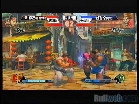 Korea Nationals SF4 Finals 8 - Poongko (Ryu) vs Janet (Boxer) Grand Finals