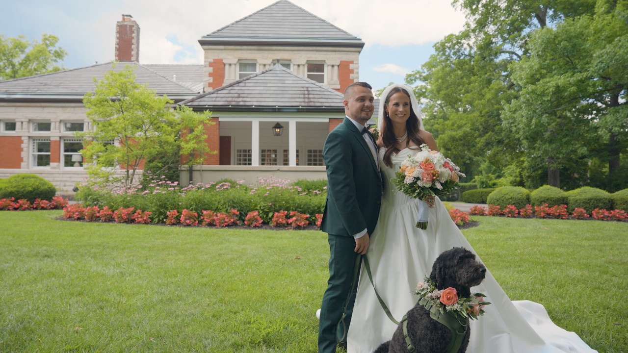 Olivia & Michael wedding film at Glendale Lyceum