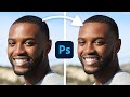 How To EASILY Remove Face Shine In Photoshop Fix Oily Skin