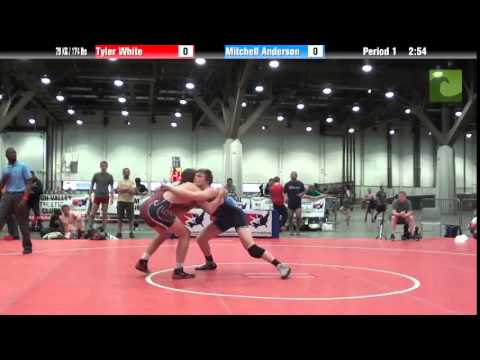 Men 79 KG / 174 lbs - Tyler White vs. Mitchell Anderson