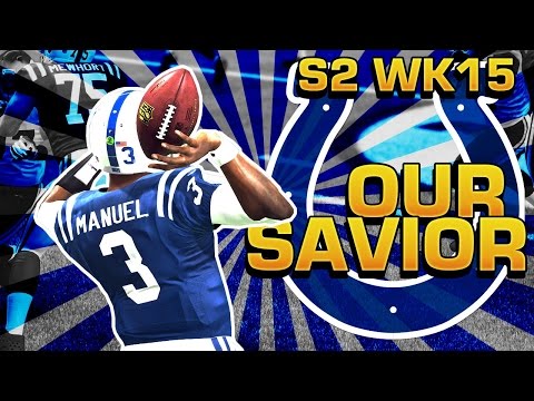 Madden 16 Colts Franchise Week 15 vs Texans - ANDREW LUCK CALLS IT QUITS