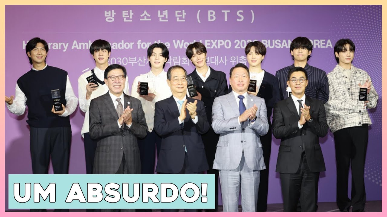 O BTS levou um golpe do governo coreano?