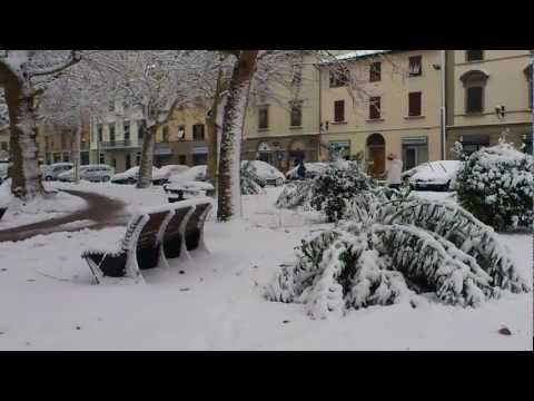 new video castelfiorentino neve hd