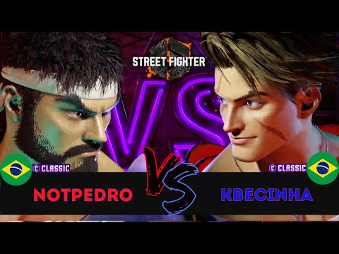 SF6 👊 NOTPEDRO (Ryu) vs KBECINHA (Luke) 👊 Replay Match - Street Fighter 6