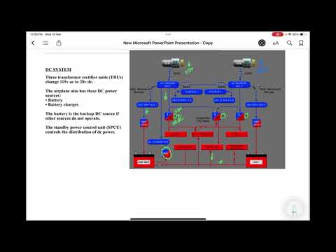 Boeing 737 Electrical System l DC power part 2