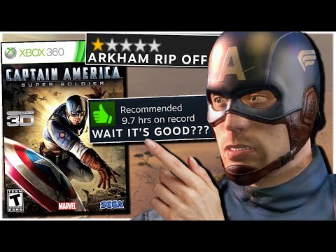 The Captain America movie game is SURPRISINGLY Great
